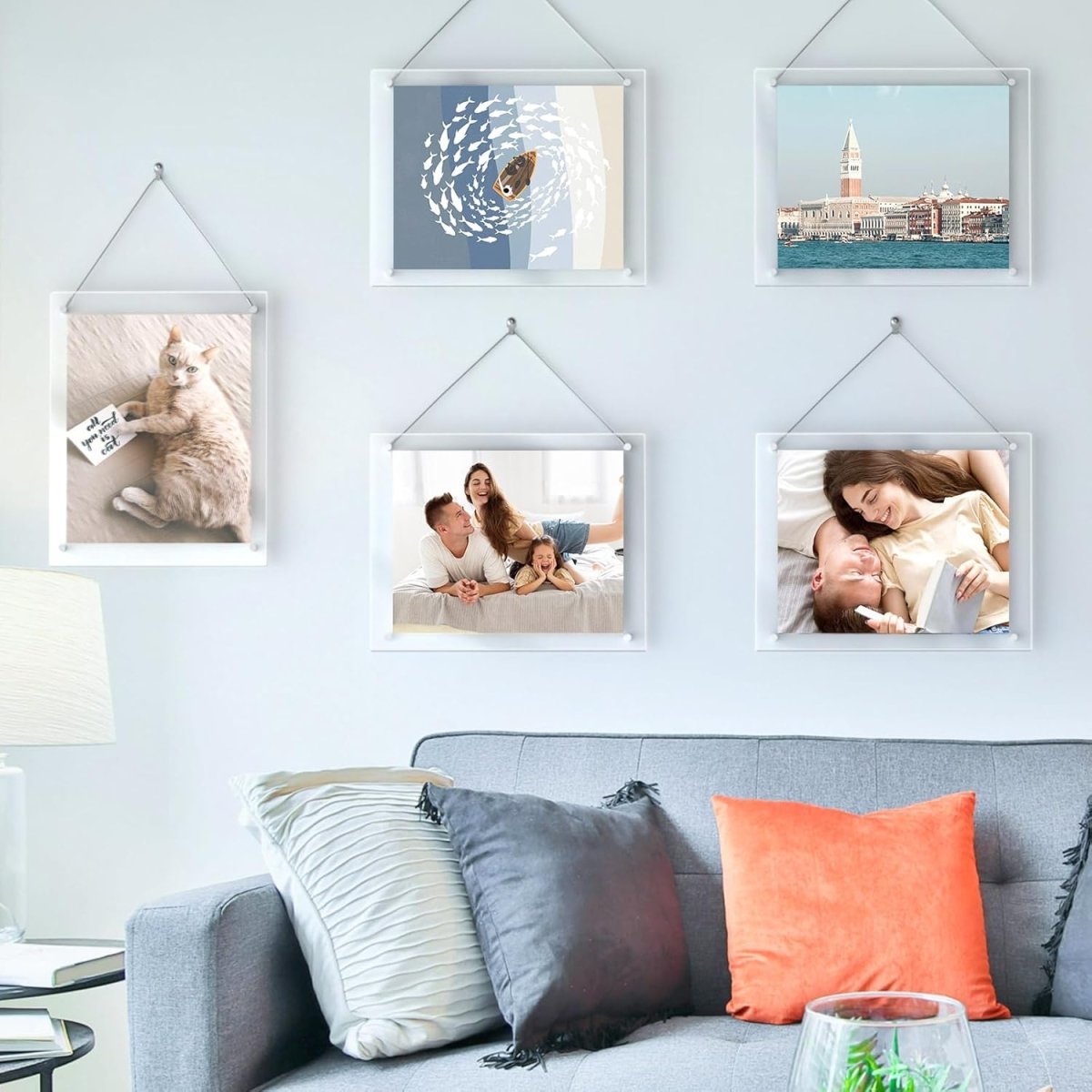A4 Acrylic Display Photo Frame-Fits 8.5x11" Letter Size - NIUBEE