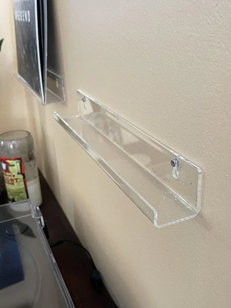 12" Acrylic U-Shaped Vinyl Record Stand – 6 Pack - NIUBEE