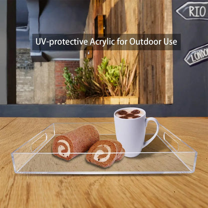 16x20" Clear Acrylic Tray - NIUBEE