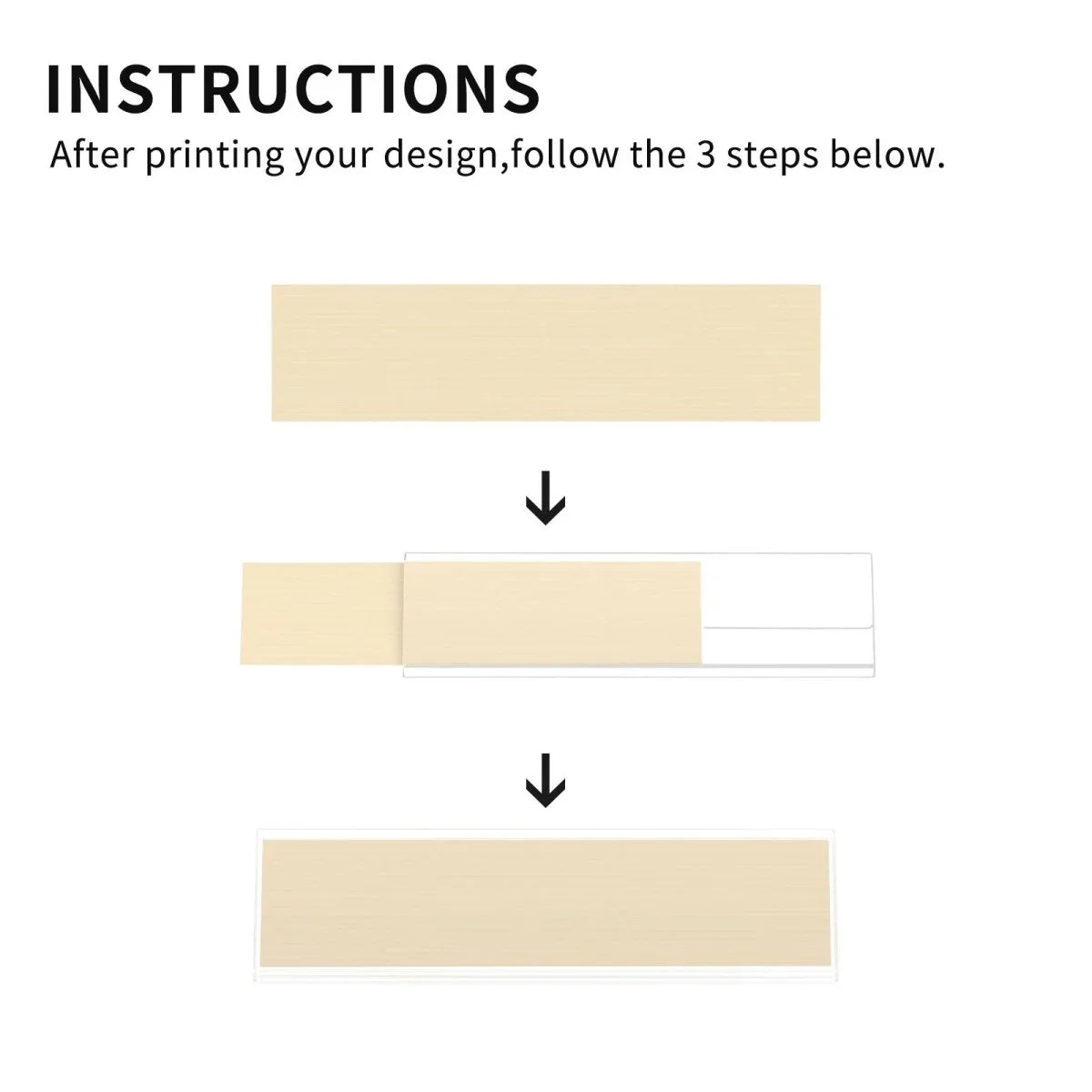 2×8" Acrylic L-Stand Horizontal Sign Holder – 12 Pack - NIUBEE