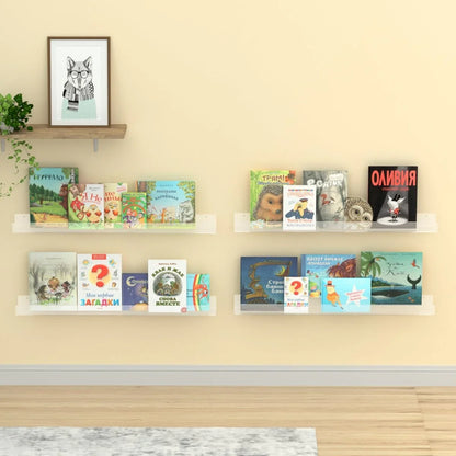 36" Acrylic U-Shaped Display Stand – 2 Pack - NIUBEE