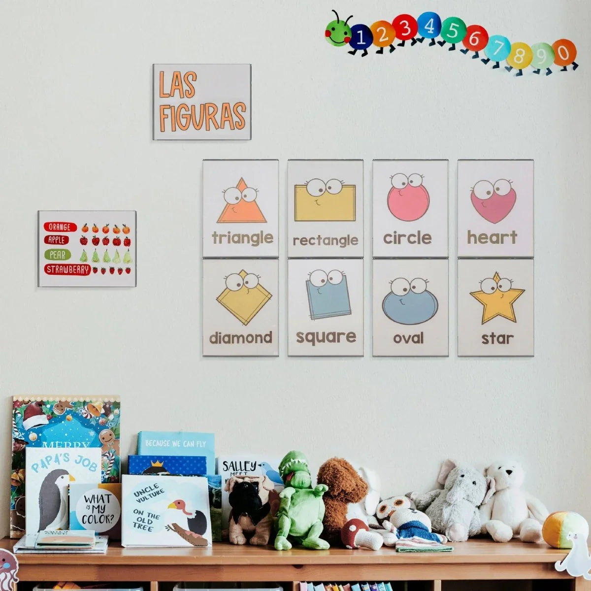 8.5×11" Adhesive Acrylic Sign Holder Vertical – 6 Pack - NIUBEE