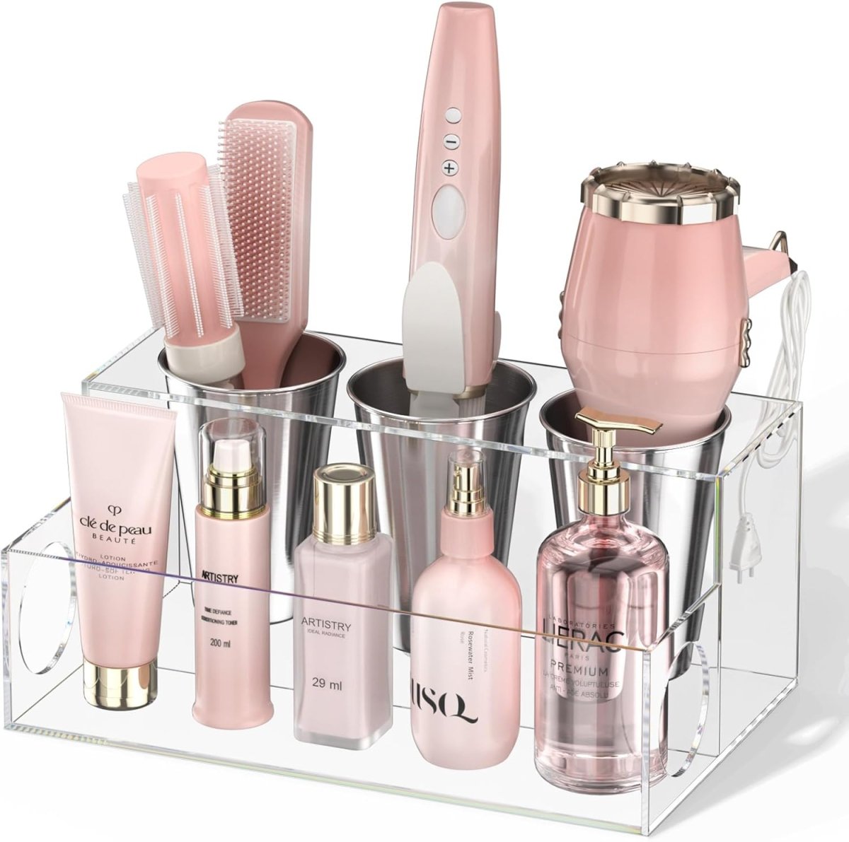 Clear Acrylic Hair Dryer Holder - NIUBEE