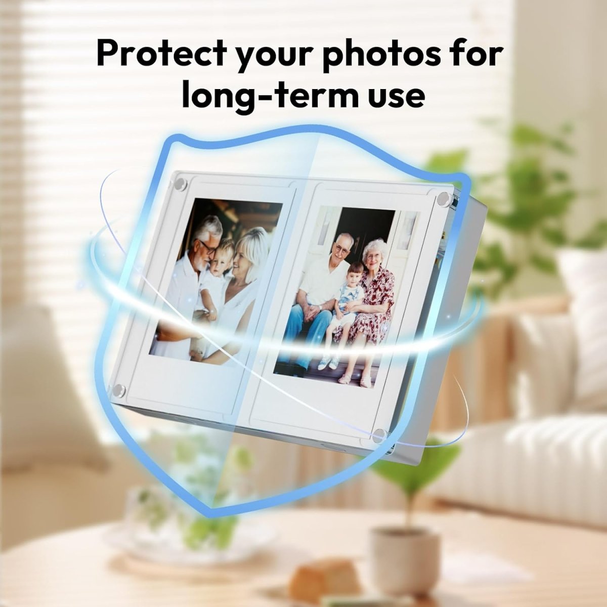 Double Magnetic Modular Frame Fits Instax Mini, 2-Pack - NIUBEE