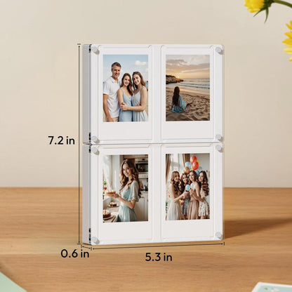 Double Magnetic Modular Frame Fits Instax Mini, 2-Pack - NIUBEE