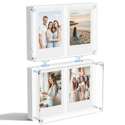 Double Magnetic Modular Frame Fits Instax Mini, 2-Pack - NIUBEE