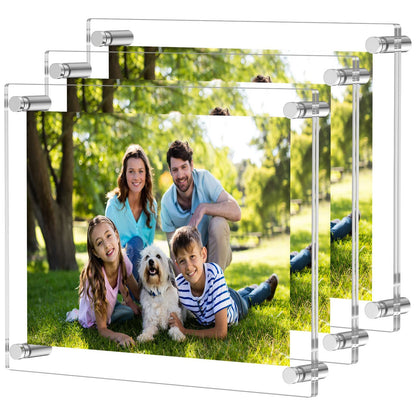 Acrylic Floating Picture Frame 8x10
