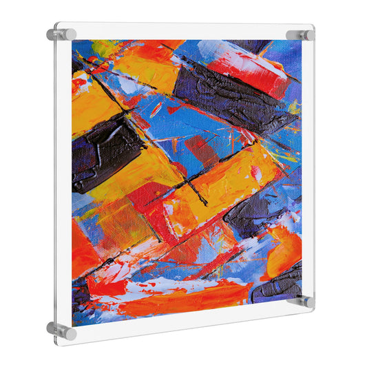 Acrylic Floating Picture Frame 12x12