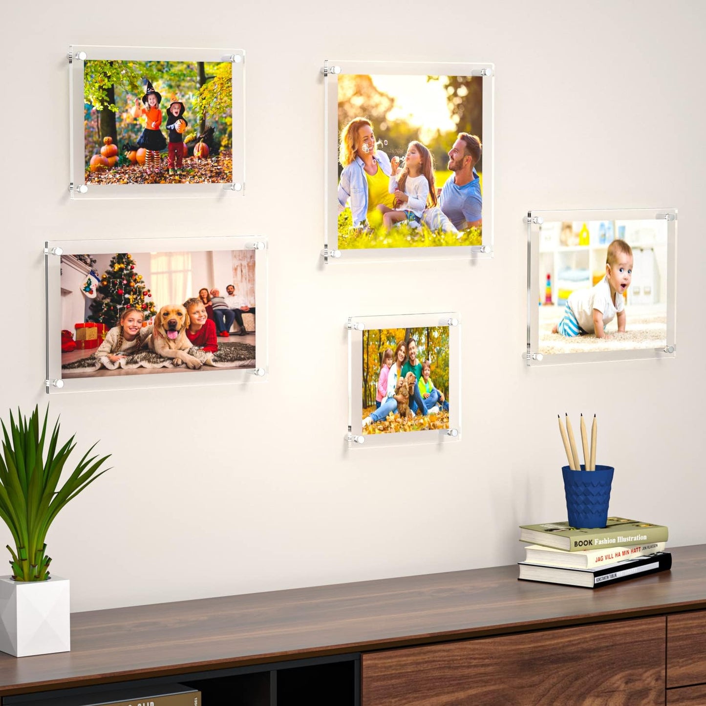 Acrylic Floating Picture Frame 11x17