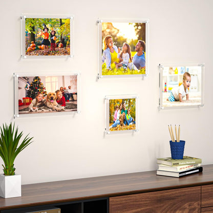 Acrylic Floating Picture Frame 11x17