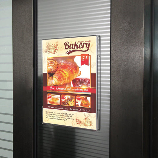5×7" Adhesive Acrylic Sign Holder Vertical