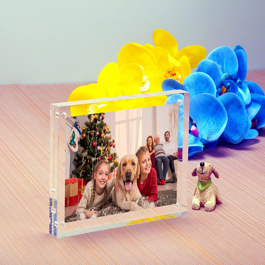 8×8" Thick Square Acrylic Photo Frame