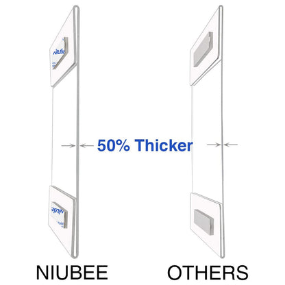 4×6" Adhesive Acrylic Sign Holder Horizontal