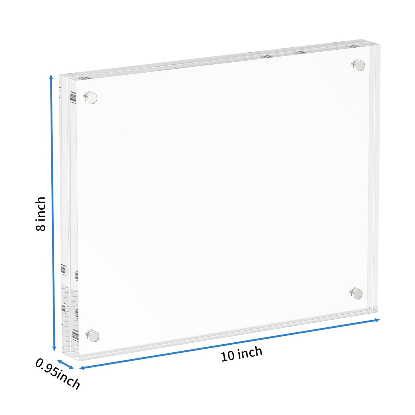 8×10" Thick Acrylic Photo Frame
