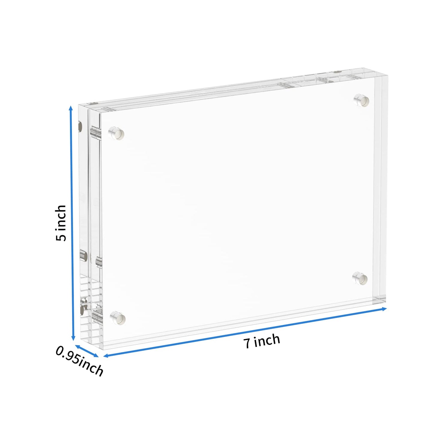 5×7" Thick Acrylic Photo Frame