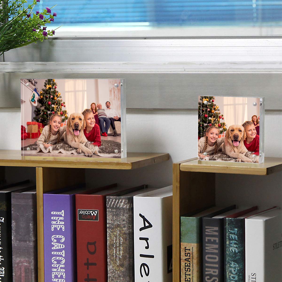 4×4" Thick Square Acrylic Photo Frame