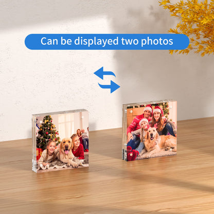 4×4" Thick Square Acrylic Photo Frame