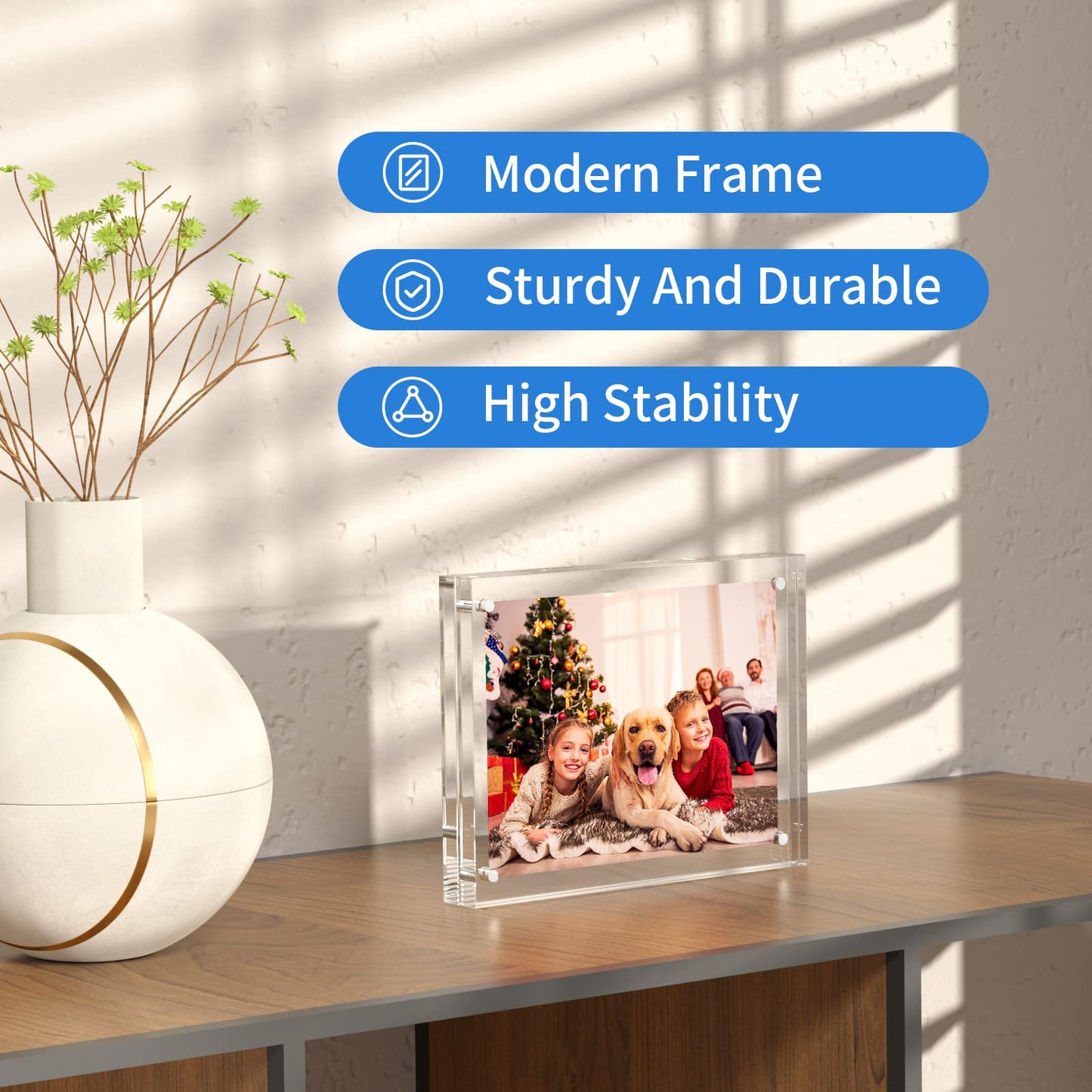 5×7" Thick Acrylic Photo Frame