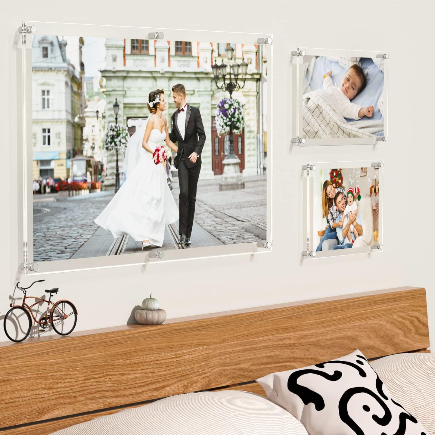 Acrylic Floating Picture Frame 11x17