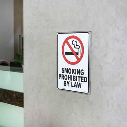 5×7" Adhesive Acrylic Sign Holder Vertical