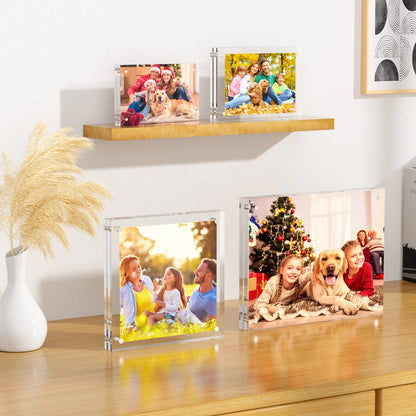 4x6" Thick Acrylic Photo Frame