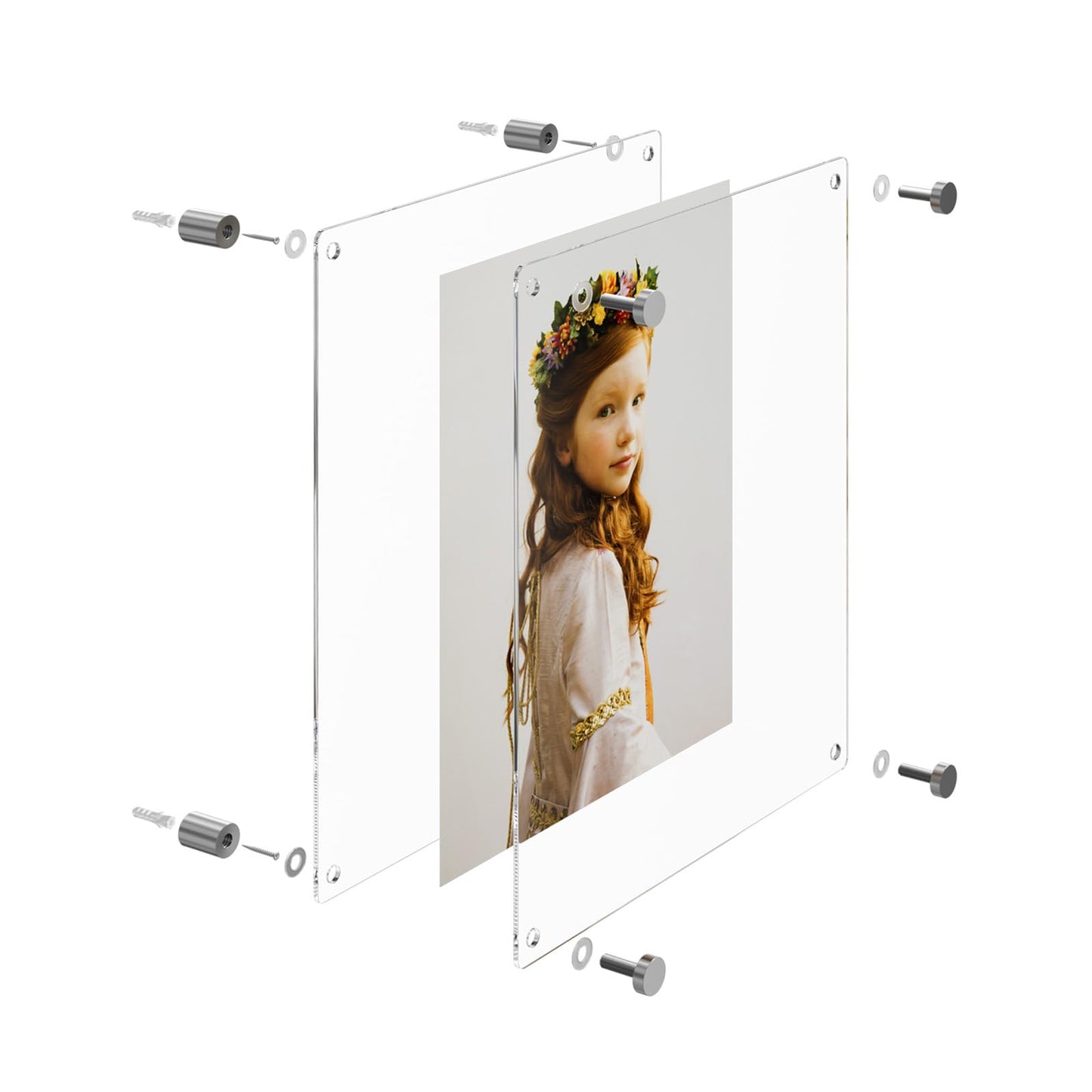 Acrylic Floating Picture Frame 18x24