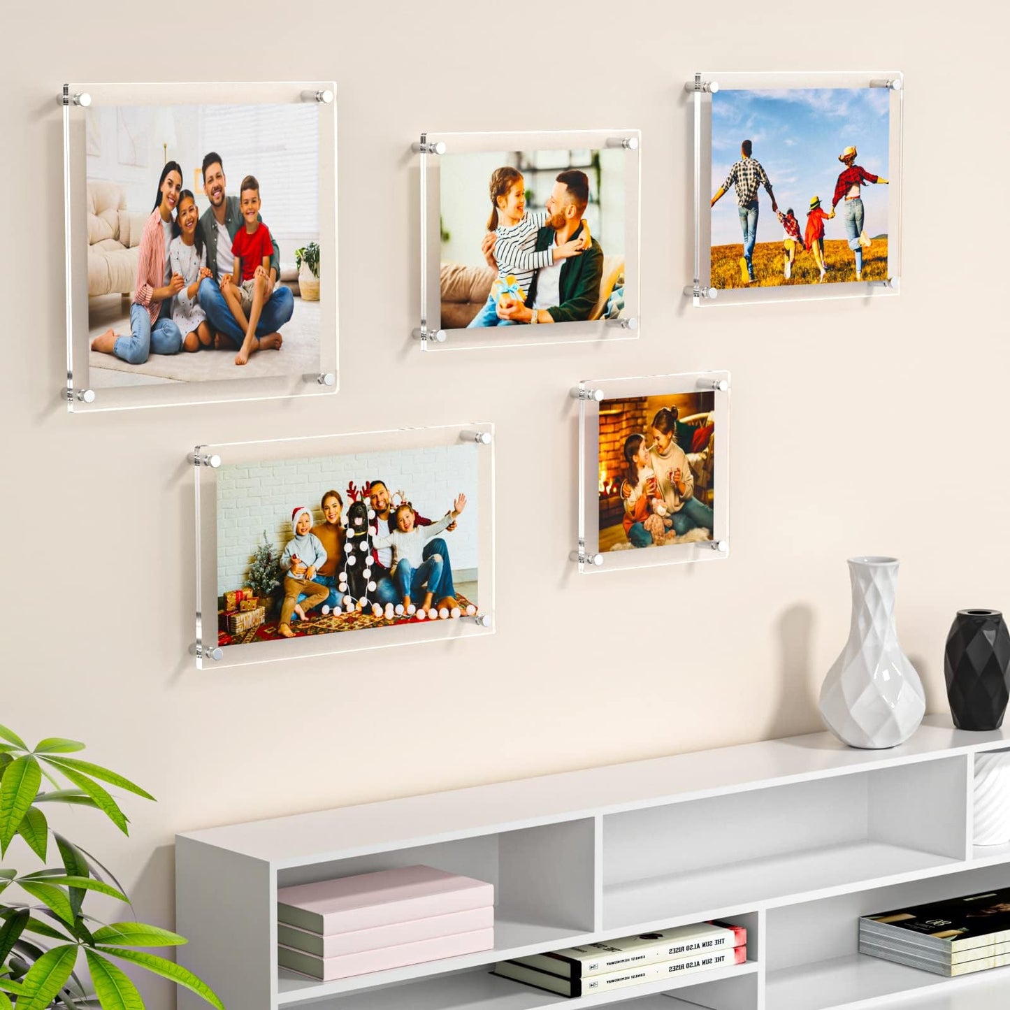 Acrylic Floating Picture Frame 11x17