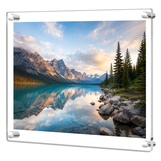Acrylic Floating Picture Frame 11x17