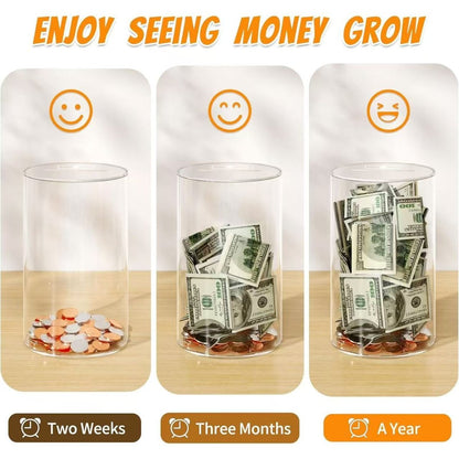 Medium Acrylic Money Bank - NIUBEE